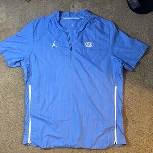 Jordan Men's UNC Light Blue Half-Zip Shirt